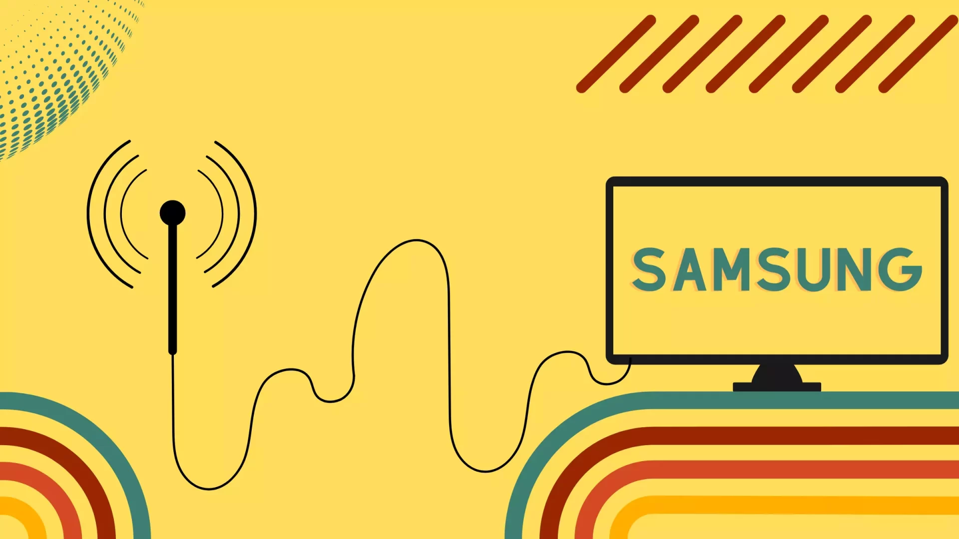 How to connect antenna to Samsung TV | Tab-TV