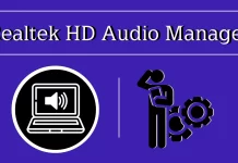How to reinstall Realtek HD Audio Manager