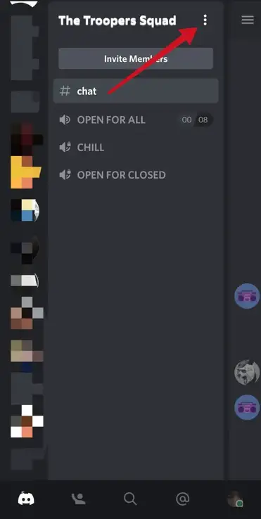 Discord how to leave chat without leaving server