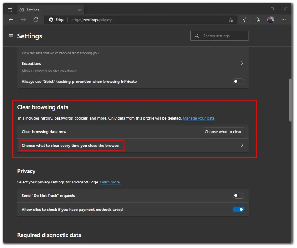 How to clear cache in Microsoft Edge | Tab-TV