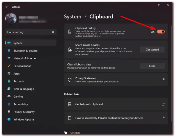How to use clipboard history on Windows 11 TabTV