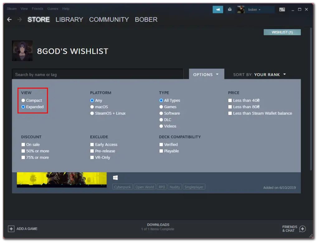How To See A Friend's Wishlist On Steam