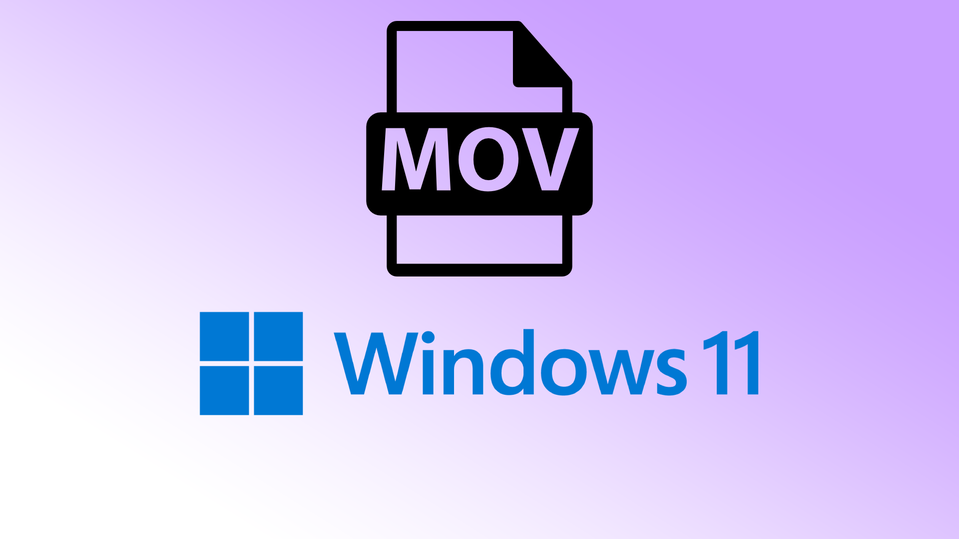 How to play MOV files on Windows 11