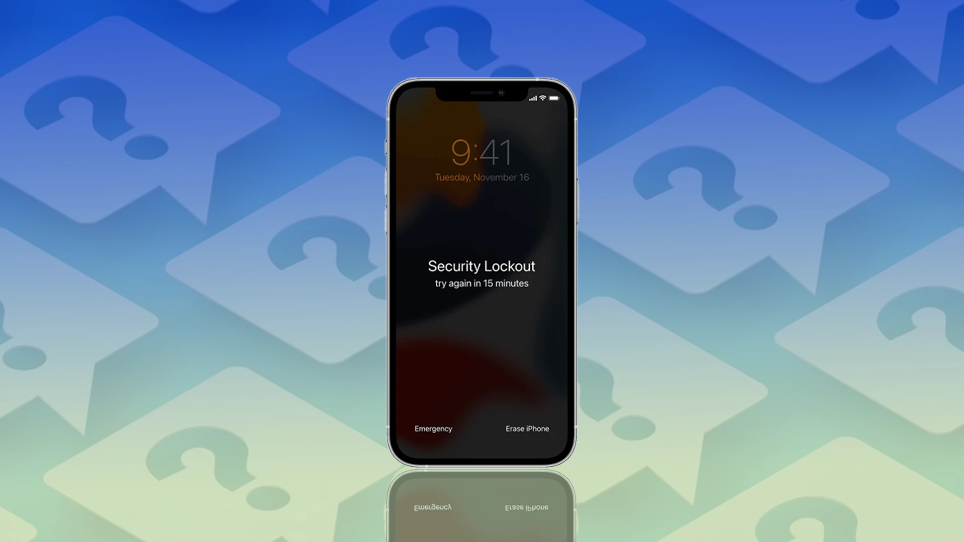 What does Security Lockout mean on iPhone