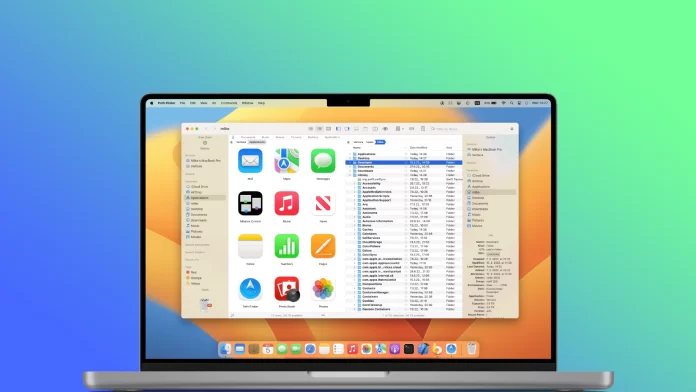 How to make file backlinks in Finder on Mac
