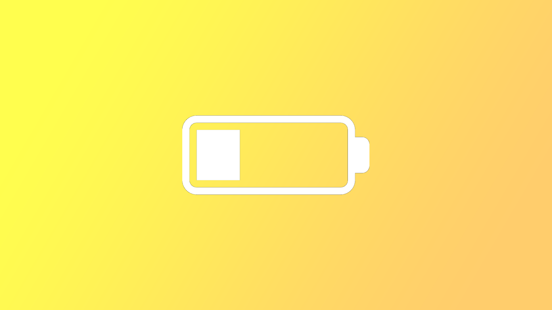 Why is the battery yellow on iPhone? TabTV