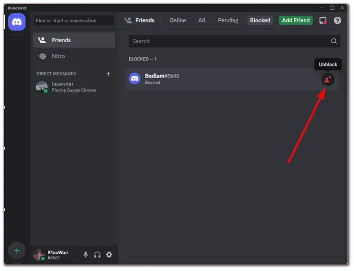 How to unblock people on Discord | Tab-TV