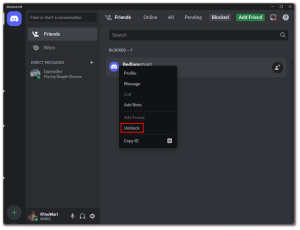How to unblock people on Discord | Tab-TV