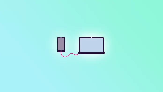 How to cast phone to laptop