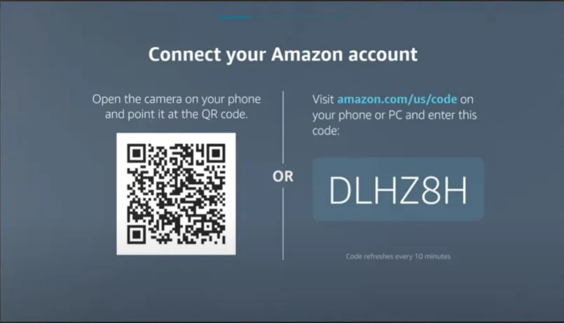 Setting up Alexa on your LG TV code