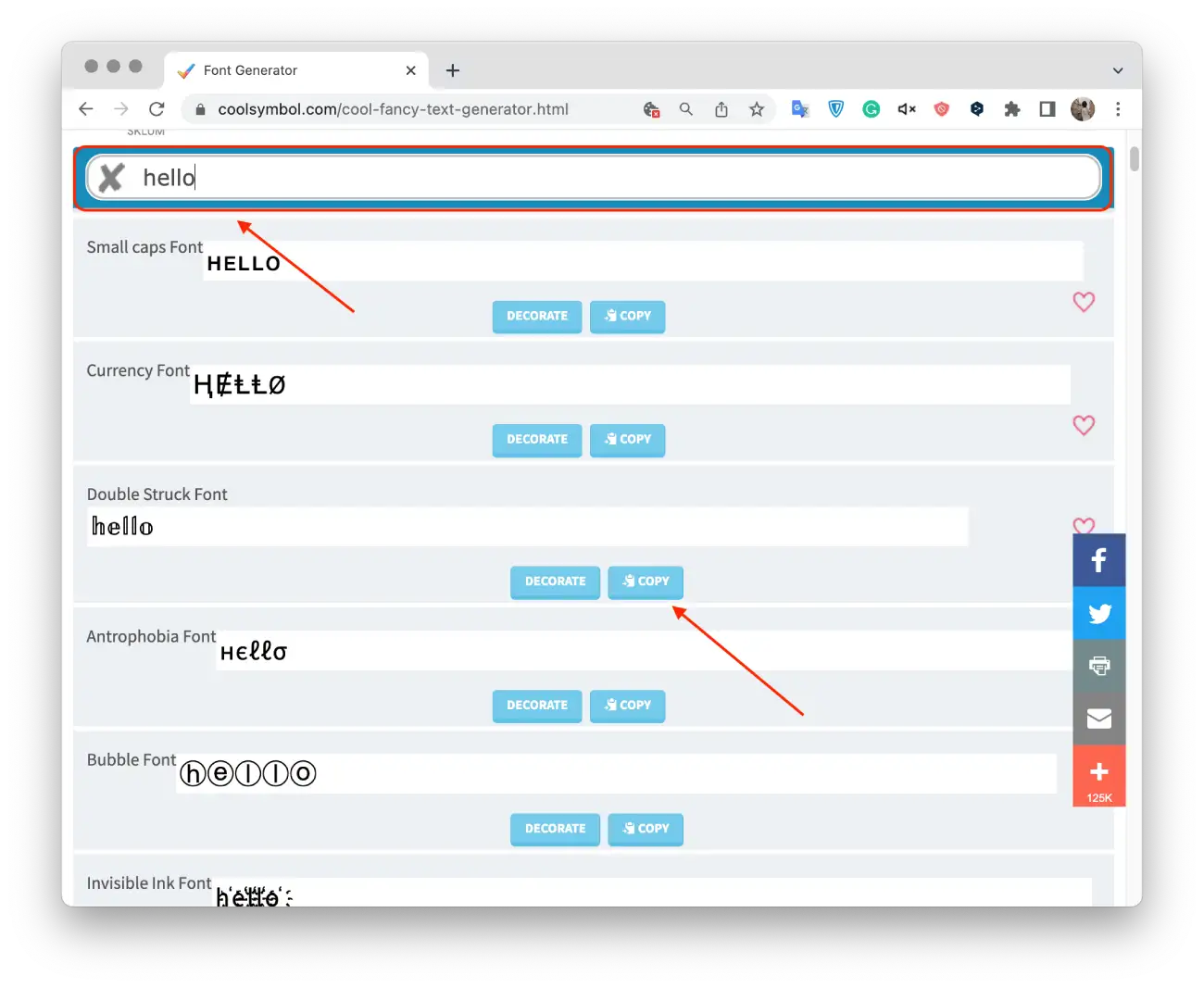 How to change the font on a Facebook post | Tab-TV