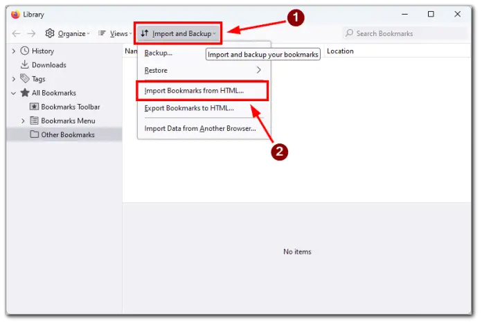 How to import bookmarks in Firefox | Tab-TV