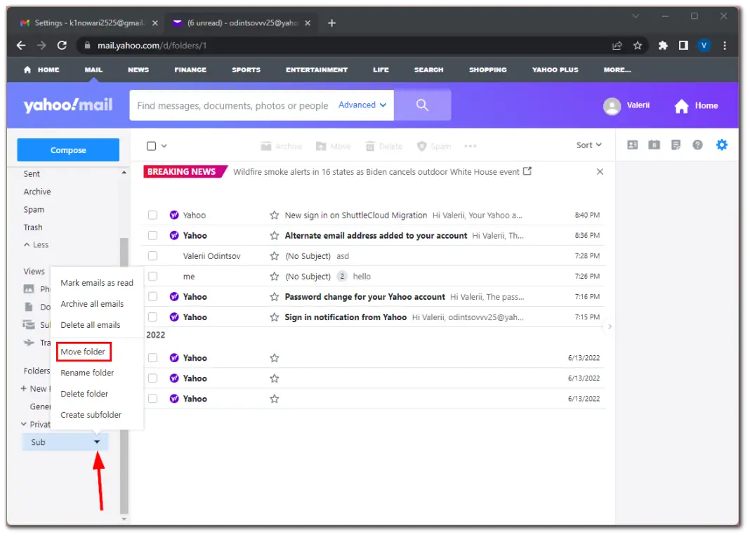 How to transfer the old Yahoo Mail to a new email | Tab-TV