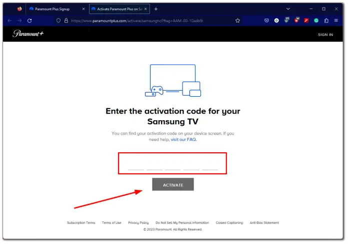 How to get Paramount Plus on Samsung Smart TV | Tab-TV