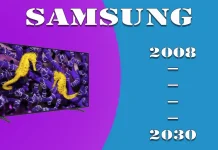 Samsung TV models by year