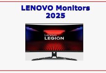 Lenovo 2025 monitors, brief overview