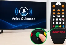 How to Turn On or Turn Off Voice Guidance on a Sceptre TV